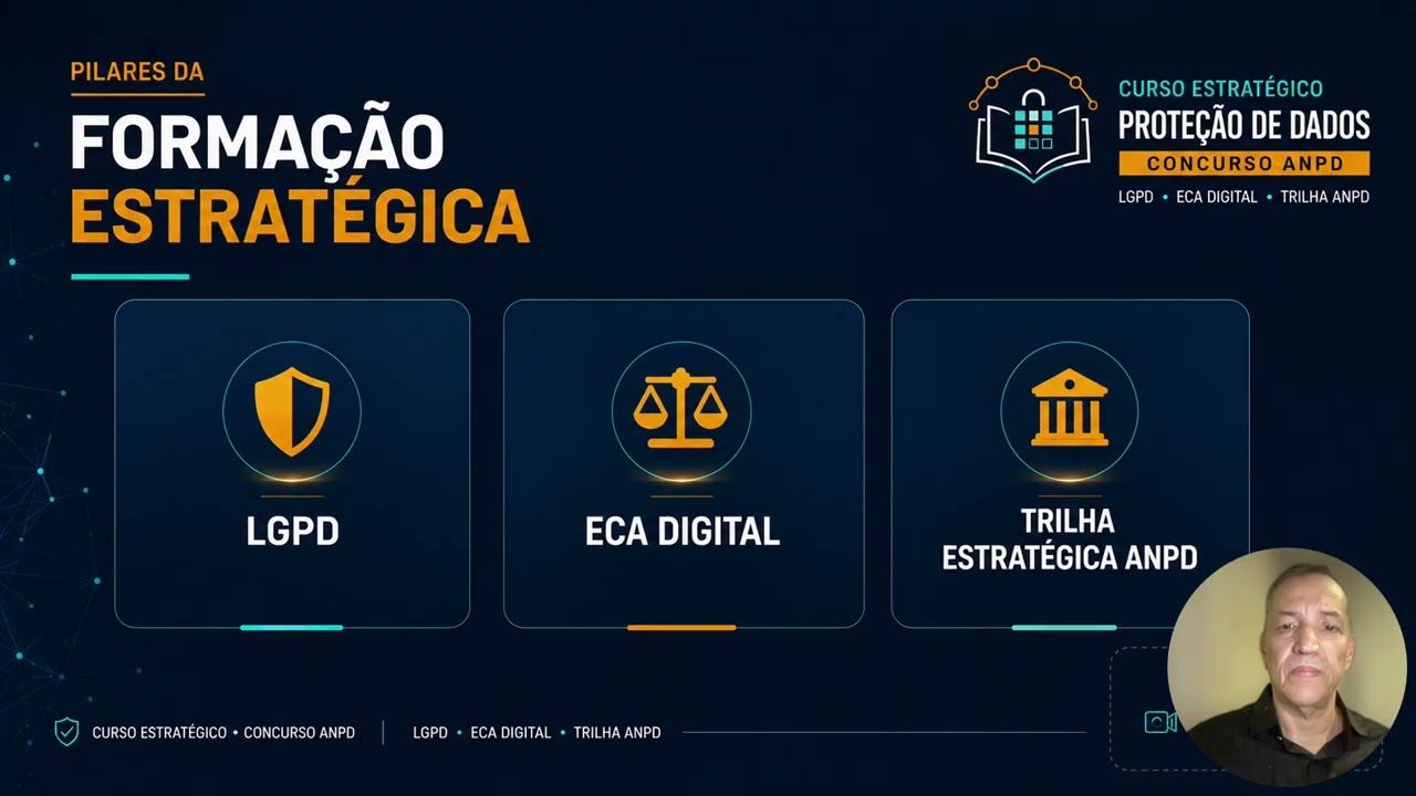 Pilares da formação estratégica: LGPD, ECA Digital e Trilha Estratégica ANPD